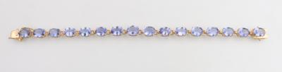 Tansanit Armband zus. ca. 25,00 ct - Jewellery and watches
