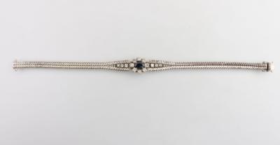 Saphir Brillantarmkette - Jewellery and watches
