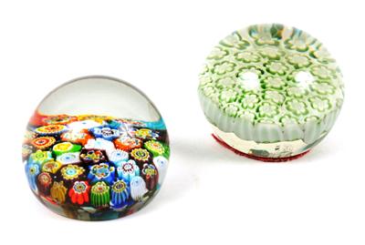 2 Briefbeschwerer (Paperweights) - Um?ní, starožitnosti, šperky