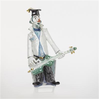 Clown mit Gitarre - Arte, antiquariato e gioielli