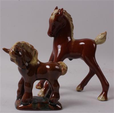 2 Pferdefiguren - Kunst, Antiquitäten und Schmuck