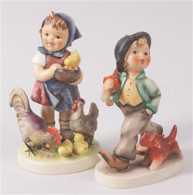 2 Hummelfiguren - Antiques, art and jewellery