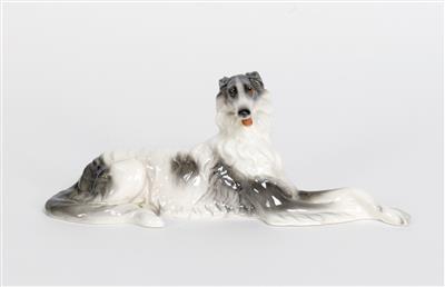 Liegender Windhund - Arte, antiquariato e gioielli
