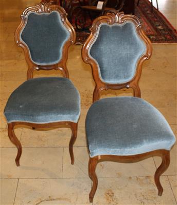 Paar Spätbiedermeier Sessel - Kunst, Antiquitäten und Schmuck