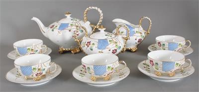 Teeservice für 5 Personen - Online Auktion Kunst, Antiquitäten und Schmuck