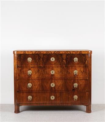 Biedermeier Kommode um 1820/30 - Online Auktion Kunst, Antiquitäten und Schmuck