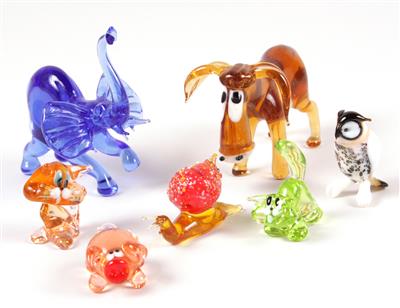 Konvolut Tierfiguren (7 Stück) - Antiques, art and jewellery