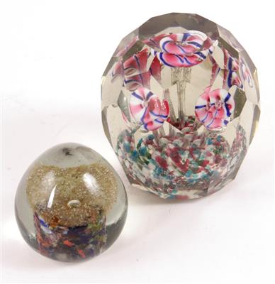 2 Briefbeschwerer (paperweight) - Online Auktion Kunst, Antiquitäten und Schmuck