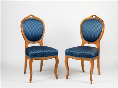 Paar Sessel um 1850/60 - online auction Kunst, Antiquitäten und Schmuck