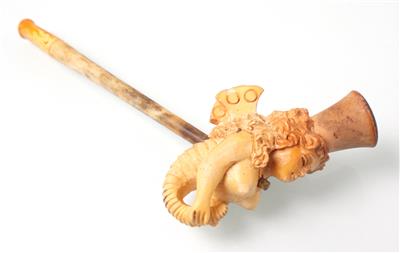 Meerschaum/Bein Zigarettenspitz - online auction Kunst, Antiquitäten und Schmuck