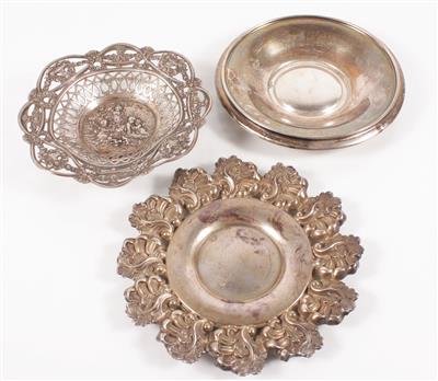 3 Zierschalen - Antiques, art and jewellery