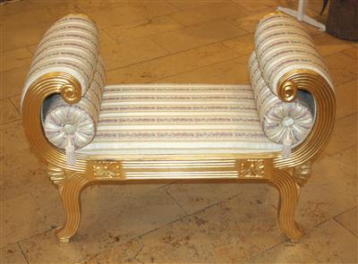 Hocker in klassizistischem Stil - Arte, antiquariato e gioielli