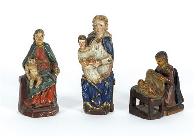 3 Heiligenfiguren - Antiques, art and jewellery
