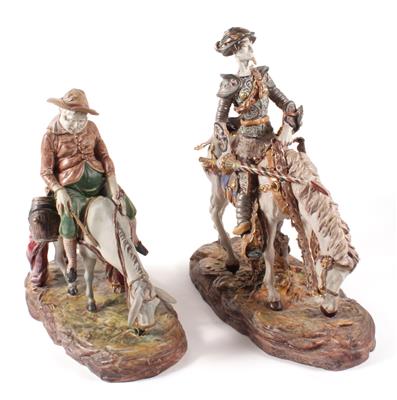 Don Quijote  &  Sancho Pansa" - Kunst, Antiquitäten und Schmuck