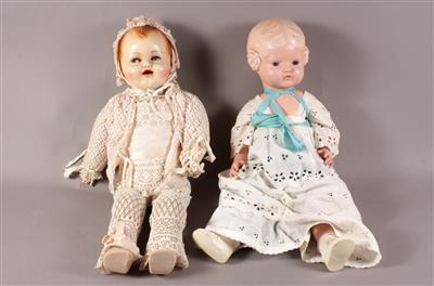 Zwei Celluloid-Puppen - Kunst, Antiquitäten, Spielzeug und Schmuck