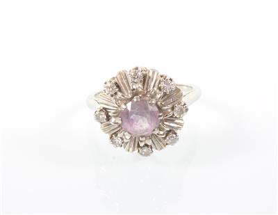 Brillant/Amethystdamenring - Arte, antiquariato e gioielli