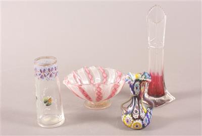 3 Vasen/1 Schale - Kunst, Antiquitäten und Schmuck