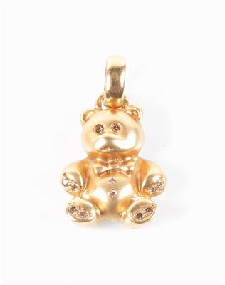 Brillantanhänger "Teddybär" - Kunst, Antiquitäten und Schmuck