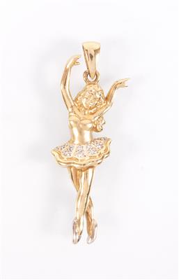 Diamantanhänger BALLERINA - Antiques, art and jewellery