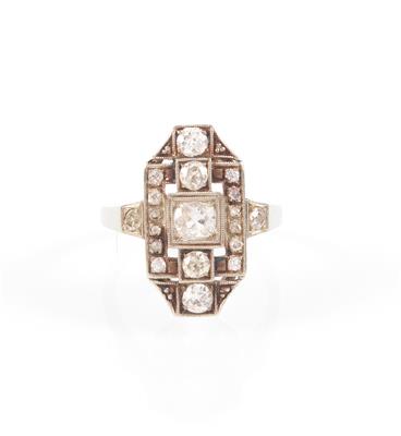 Brillant/Diamant-Damenring - Kunst, Antiquitäten und Schmuck