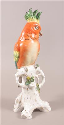 Tierfigur "Papagei" - Umění, starožitnosti, šperky