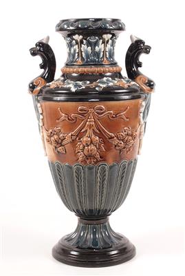 Henkelvase um 1880/1900 - Kunst und Antiquitäten bis 500,-