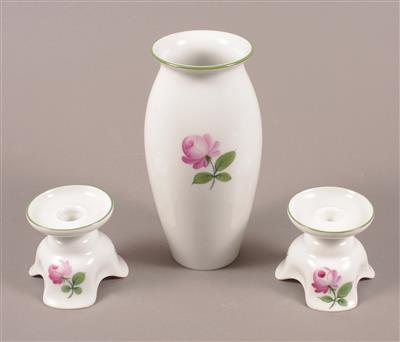 Vase/Paar Kerzenständer - Arte e antiquariato