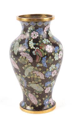 Cloisonné-Vase - Umění a starožitnosti