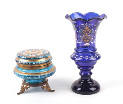 Vase/Deckeldose - Arte e antiquariato