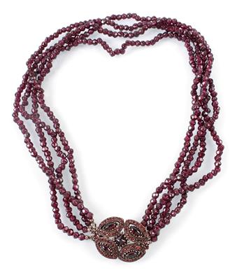 Granat Collier - Schmuck