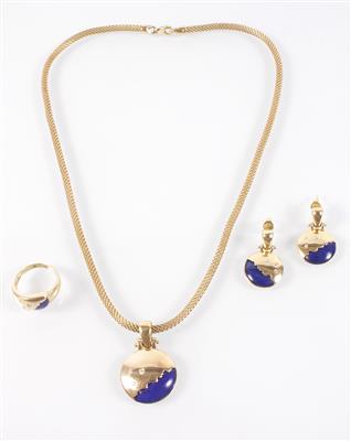 Lapislazuli-Schmuckgarnitur - Jewellery