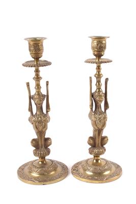 Paar Kerzenständer in klassizistischem Charakter - Art and antiques