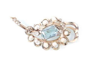 Brillant-Diamant Brosche - Jewellery