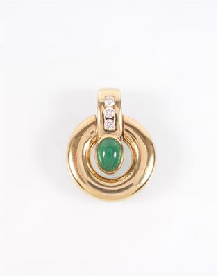 Brillant/Smaragdanhänger - Jewellery