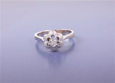 Brillantsolitär 0,12 ct (grav) - Jewellery