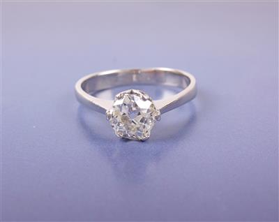 Diamantsolitär 1,82 ct (grav.) - Solitärschmuck