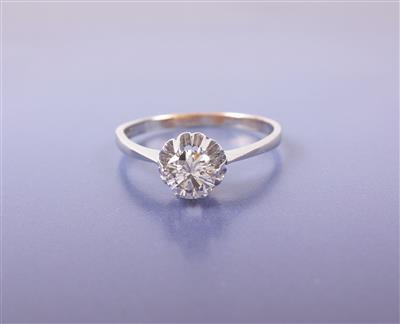 Brillantsolitär ca. 0,65 ct - Schmuck, Kunst & Antiquitäten