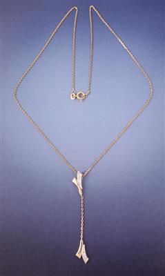 Y-Collier mit Brillanten - Jewellery, Works of Art and art