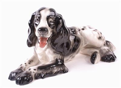 Hundefigur "Cocker Spaniel" - Schmuck, Kunst & Antiquitäten