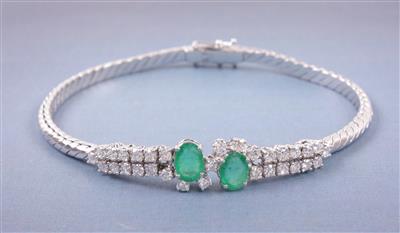 Brillantarmkette zus. ca. 1,10 ct - Uhren & Schmuck