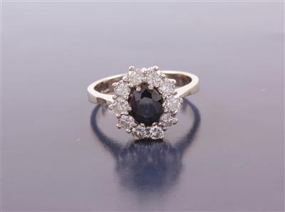 Brillant-Damenring zus. ca. 0,70 ct - Schmuck, Kunst & Antiquitäten