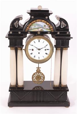 Biedermeier Kommodenuhr um 1830 - Gioielli, arte e antiquariato