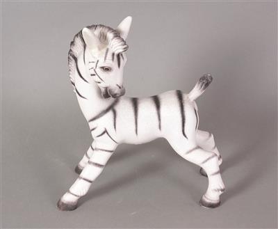 Zebra, Gmundner Keramik, - Schmuck, Kunst & Antiquitäten