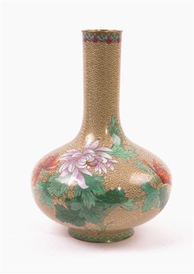 Cloisonné-Vase 1. Viertel 20. Jhdt. - Schmuck, Kunst & Antiquitäten