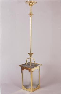 Deckenlampe, 1. Drittel 20. Jhdt., - Möbel und dekorative Kunst