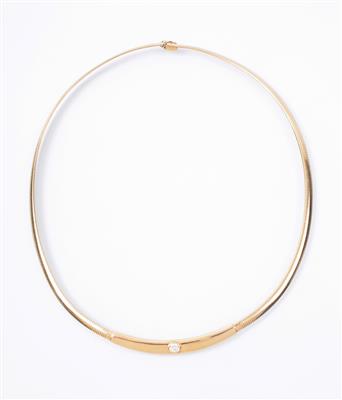 Brillant-Collier ca. 0,25 ct - Klenoty a Hodinky