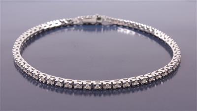 Brillantarmkette zus. 1,25 ct - Schmuck und Uhren