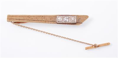 Altschliffbrillant-Krawattenspange zus. ca. 0,50 ct - Jewellery, Works of Art and art