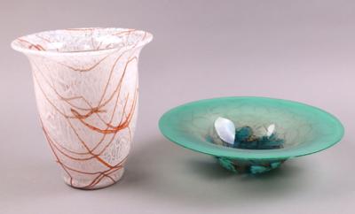 Vase/Schale, Lötz um 1920/30 - Porcelain, glass and ceramics