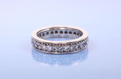Brillant-Memoryring zus. ca. 0,90 ct - Jewellery and watches